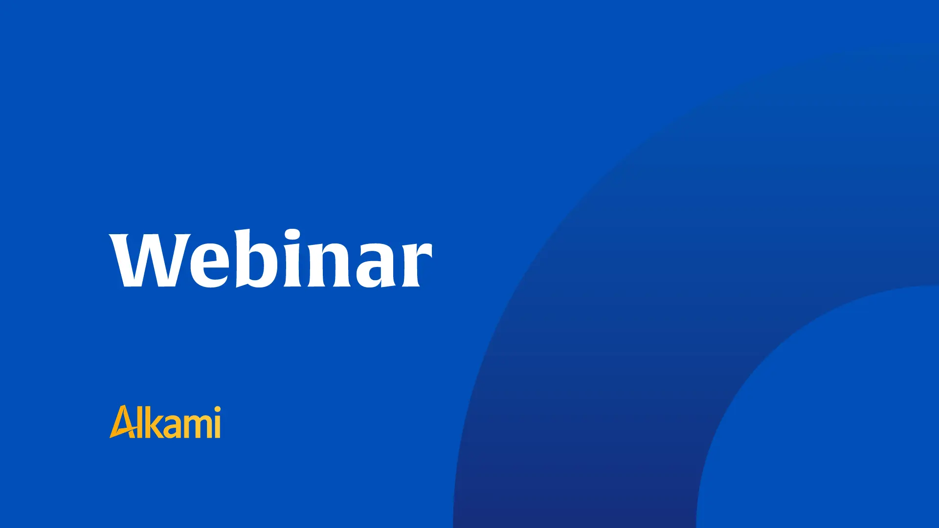 Alkami Webinar