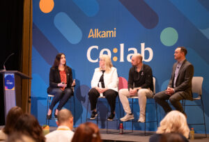 Marketing for financial institutions client panel at Alkami Co:lab 2025