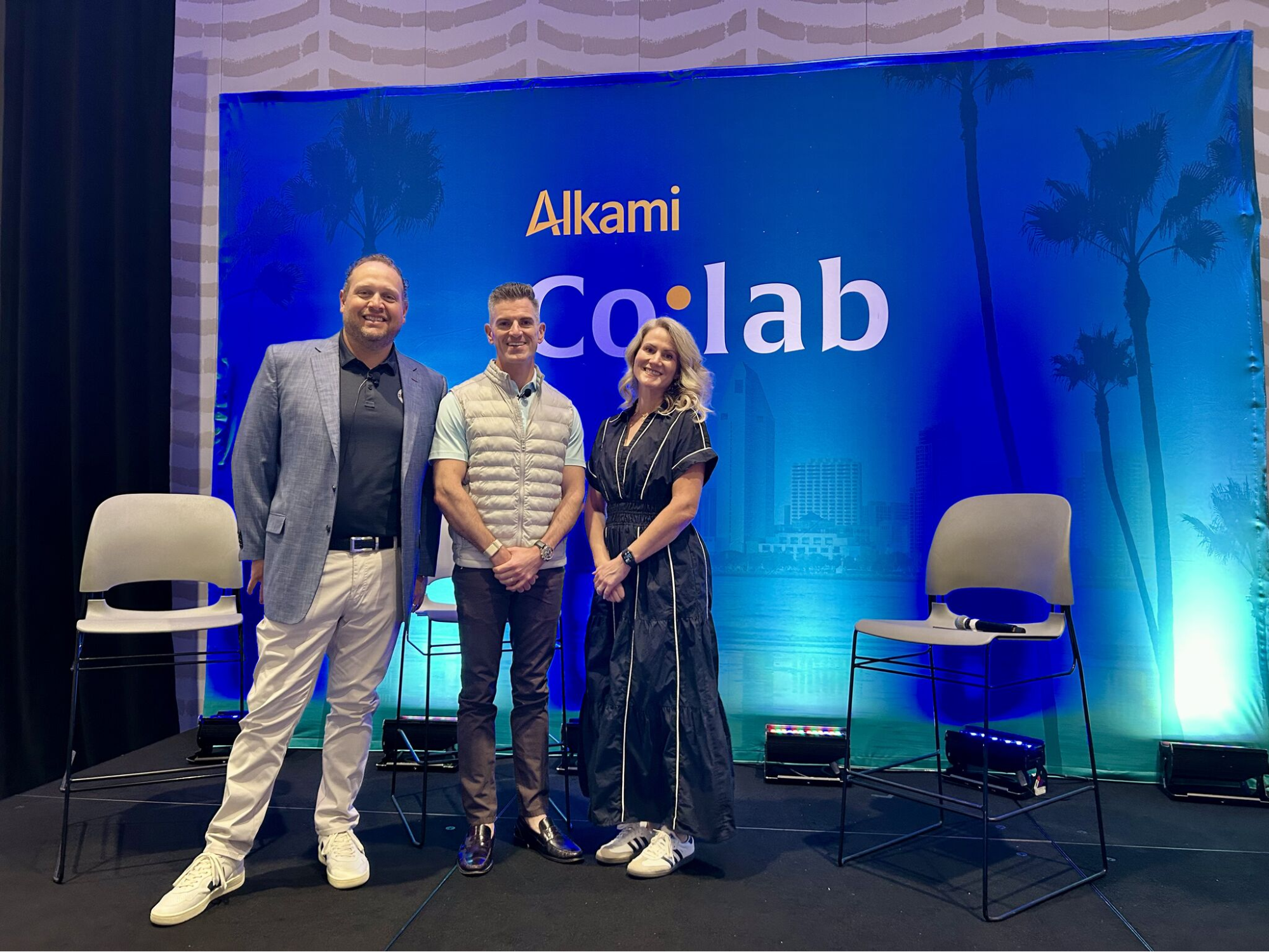building strategic partnerships panel - Alkami Technology Speakers Kari Bergh, Josh Winstead, and Bob Rohr present on building strategic partnerships to enhance a digital banking platform and drive growth through the Alkami Partner Program.