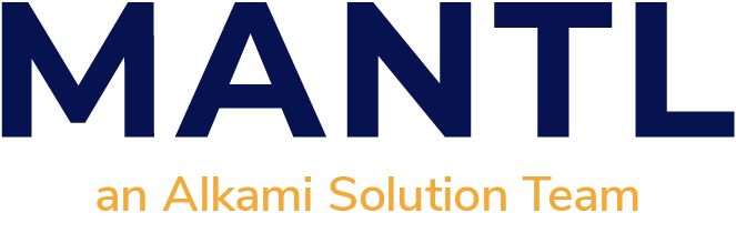 MANTL logo in dark blue with the tagline 'an Akami Solution Team'.