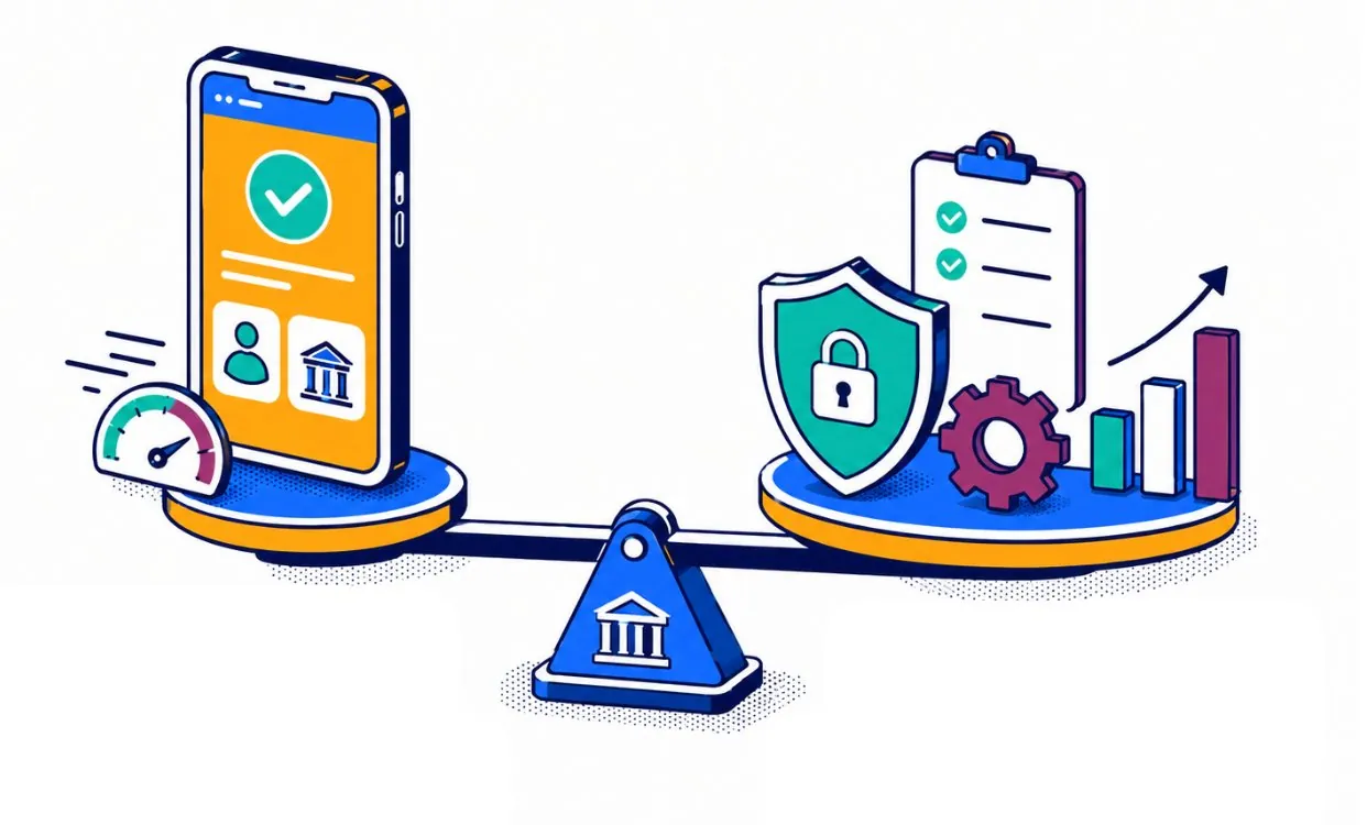 Digital banking software balances fast consumer and business experiences with security, compliance, operational efficiency, and long-term growth for financial institutions.